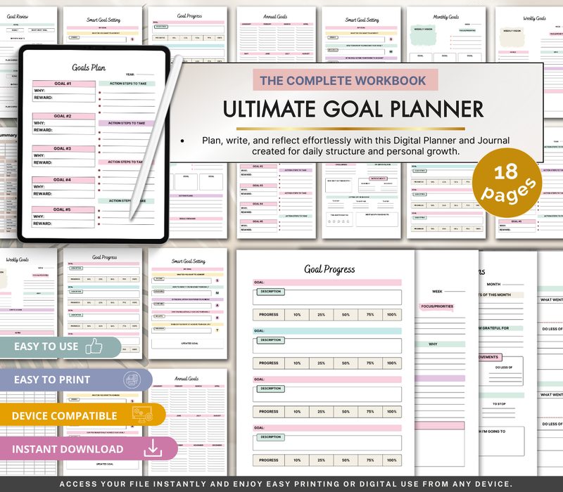 Digital Goal Planner
