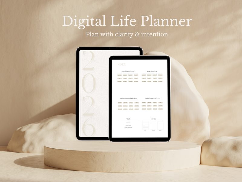 Digital Life Planner 2026 — vista principal