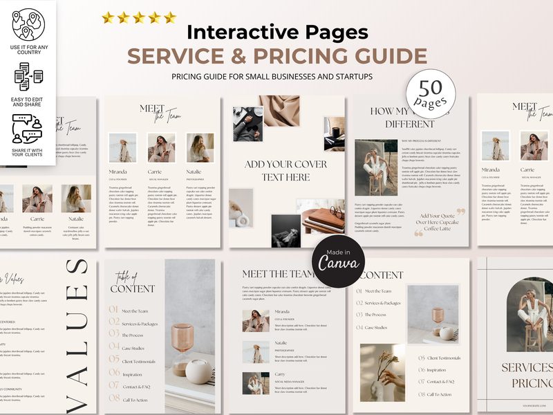 Service & Pricing Guide